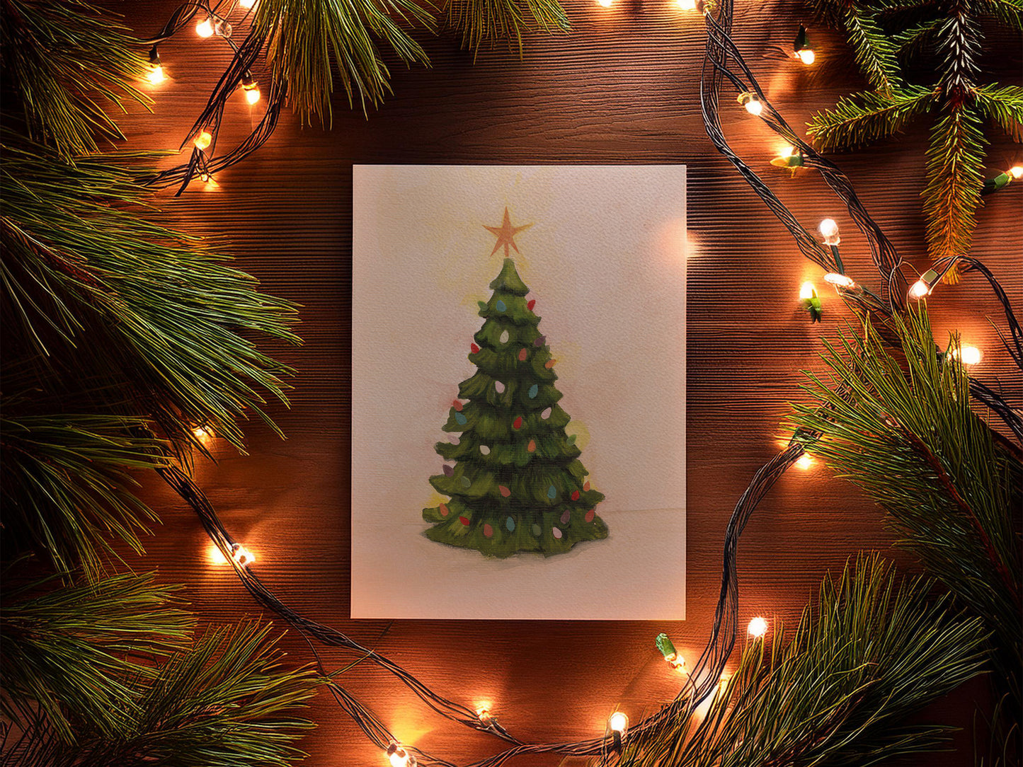 Ceramic Tree Card