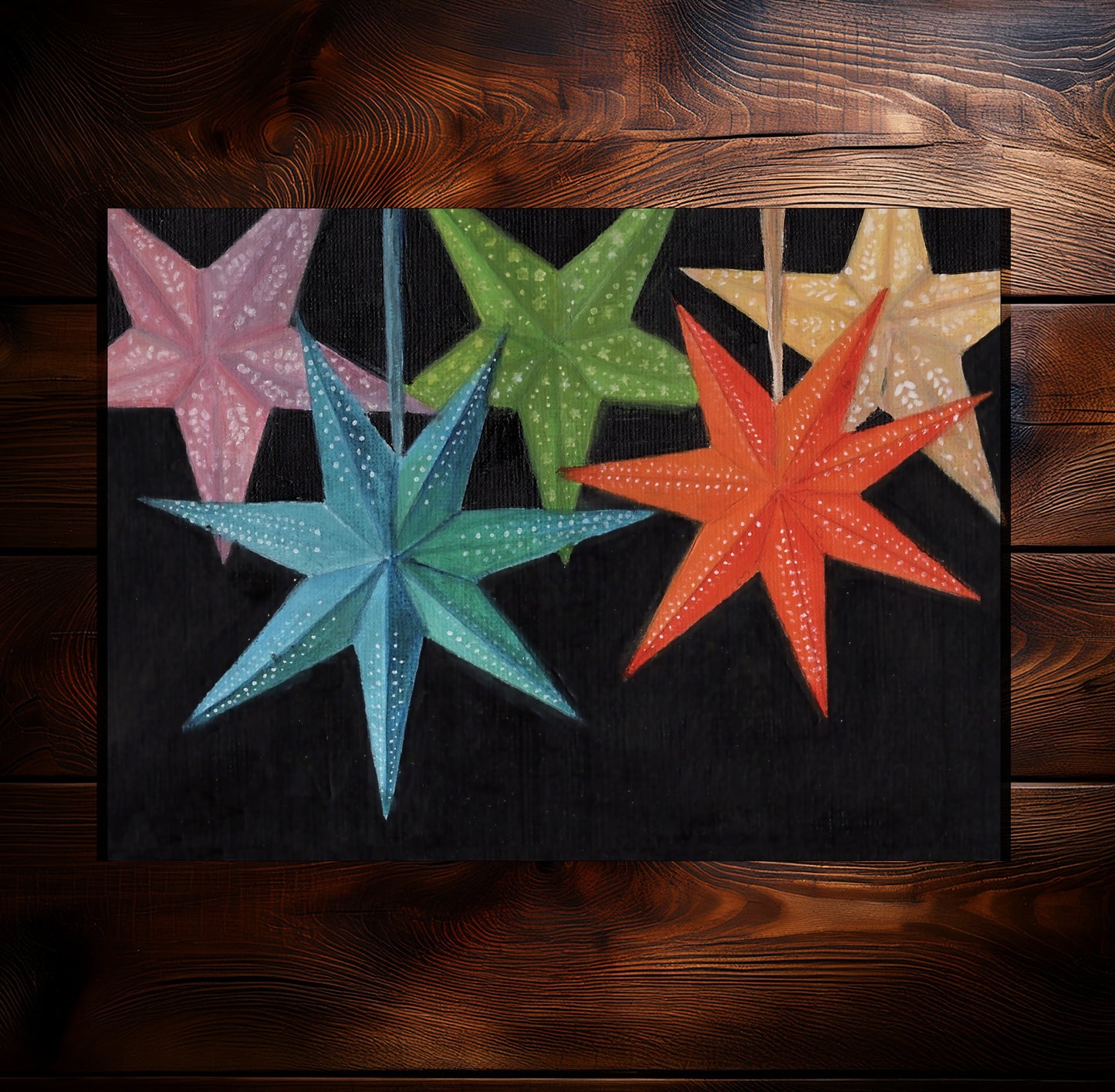 Star Lanterns Print