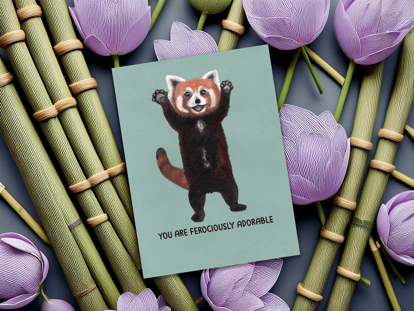 Red Panda Card