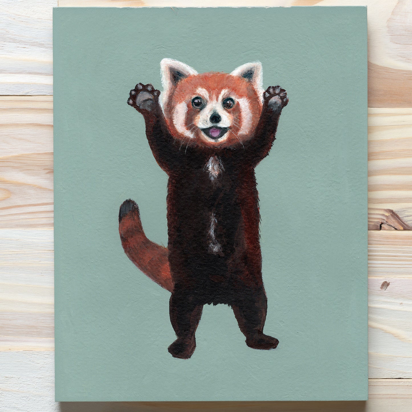 Red Panda Print