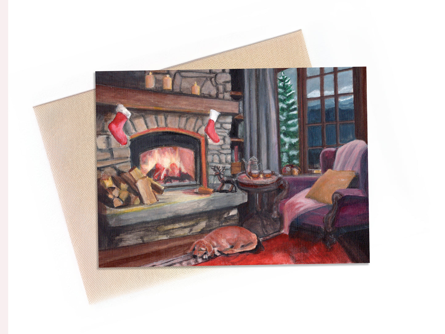 Cozy Holiday Card