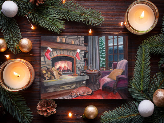 Cozy Holiday Card