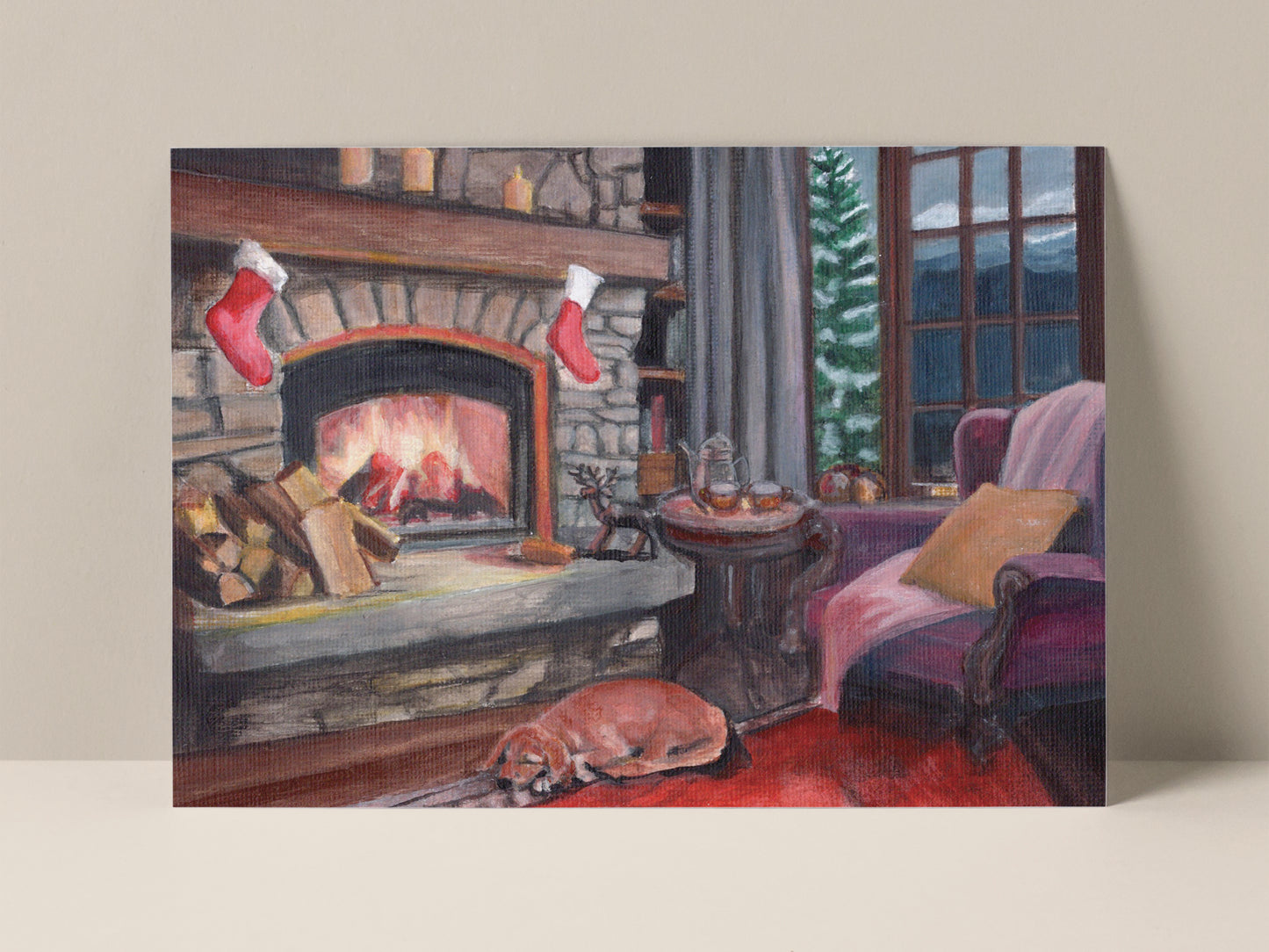 Cozy Holiday Card