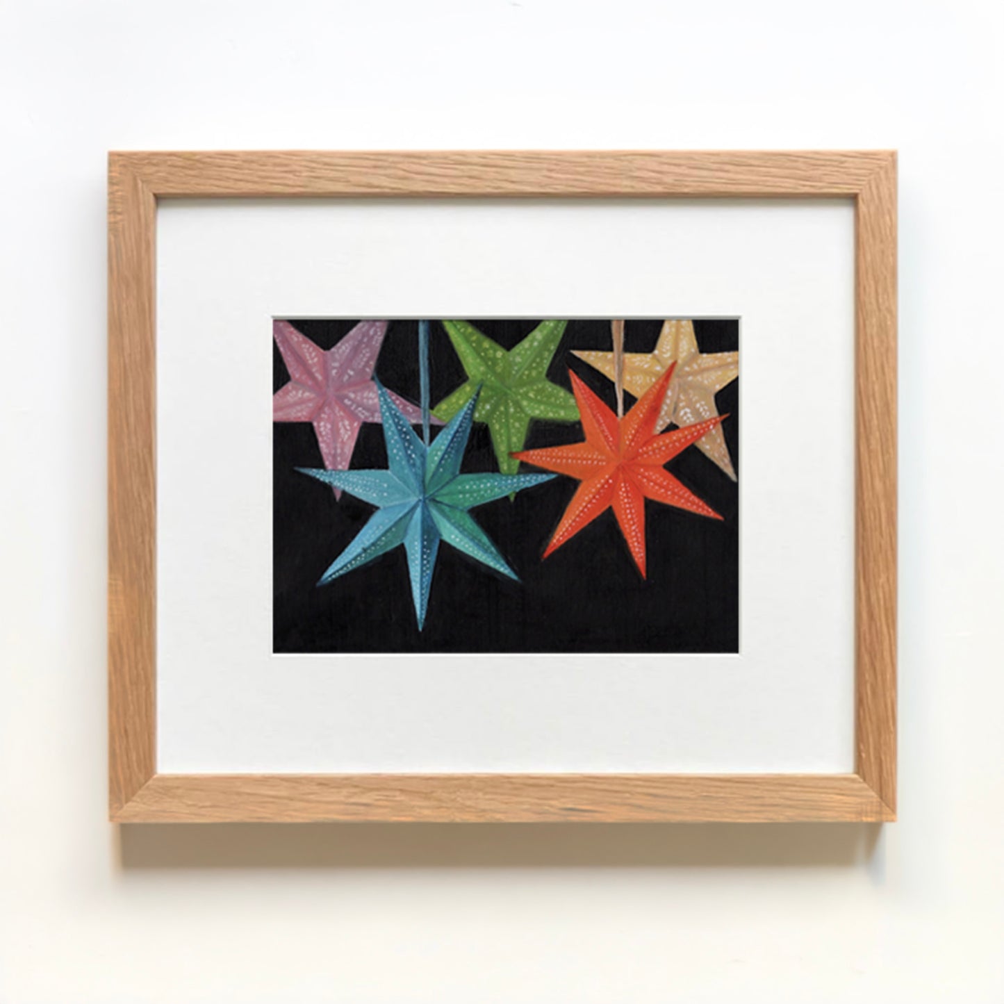 Star Lanterns Print