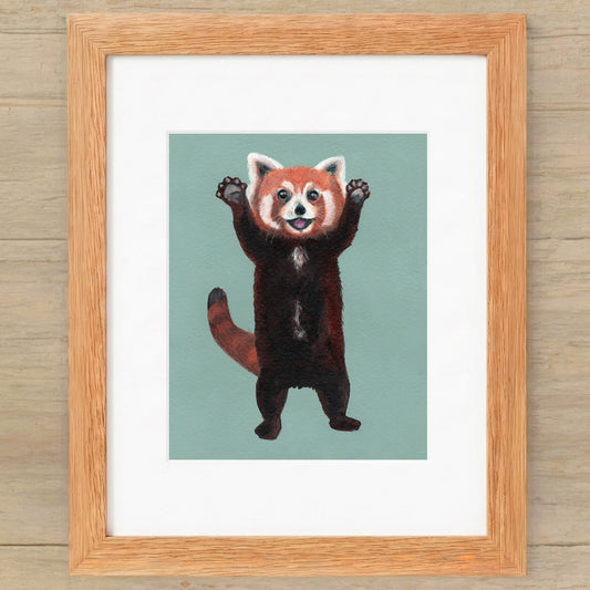Red Panda Print