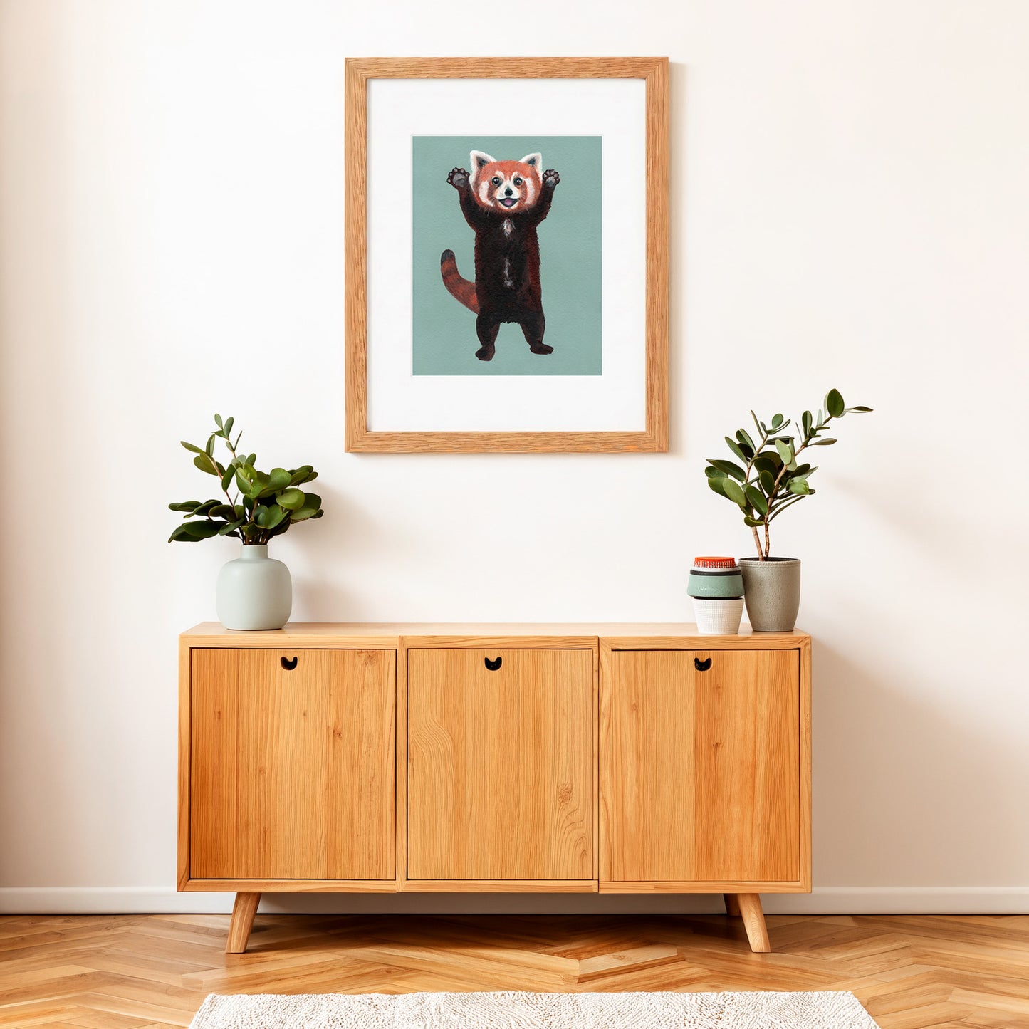 Red Panda Print