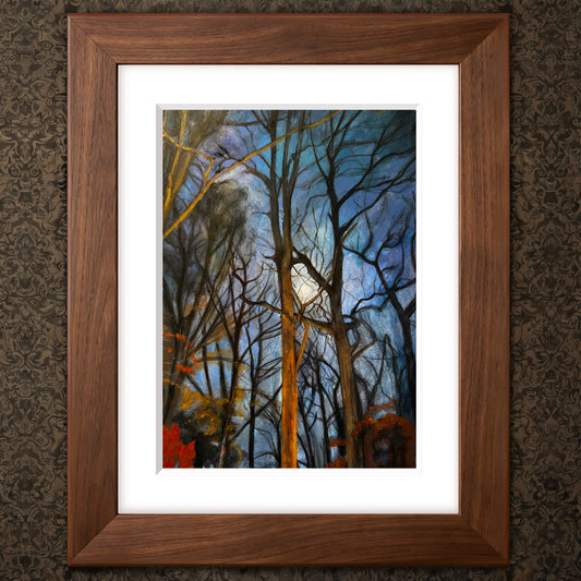 Snow Moon Print