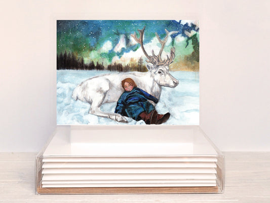 Winter Scene Card Set